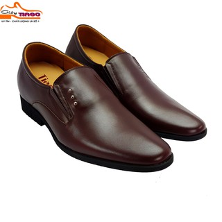 giày nam tăng chiều cao 7cm da bò [NCC k]