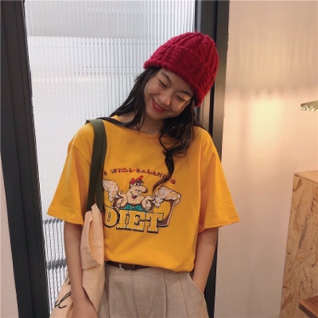 Áo Thun CHỮ DIET Unisex A023 | BigBuy360 - bigbuy360.vn