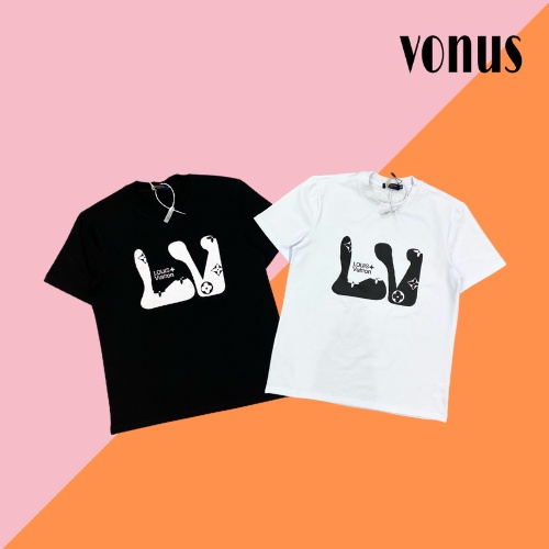 Áo thun nam nữ LV cao cấp I Áo phông ngắn tay nam nữ chất cotton mát co giãn,mềm mịn I Thiết kế form trẻ trung I #TL004. | BigBuy360 - bigbuy360.vn