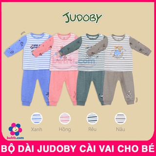 Bộ dài judoby cài vai cho bé chất petit