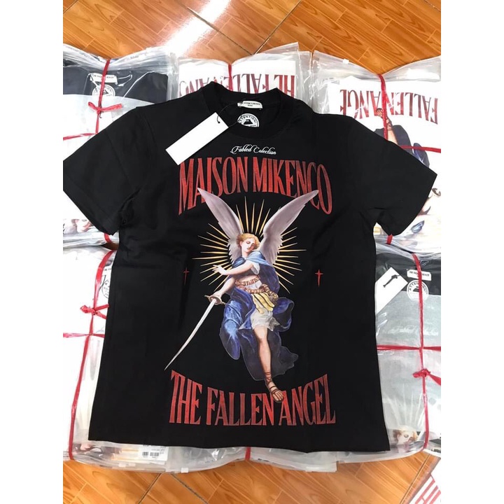 Áo Thun MIKENCO Thiên thần Fallen angel, Áo Phông Unisex Nam Nữ