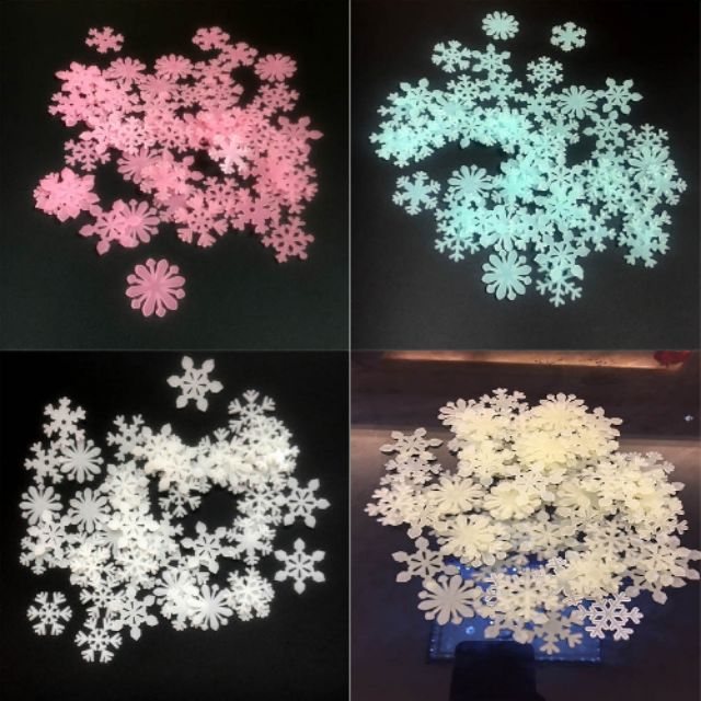 Bông tuyết dạ quang phát sáng