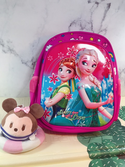 Balo Elsa 3D cho bé gái - Balo mẫu giáo cho bé gái