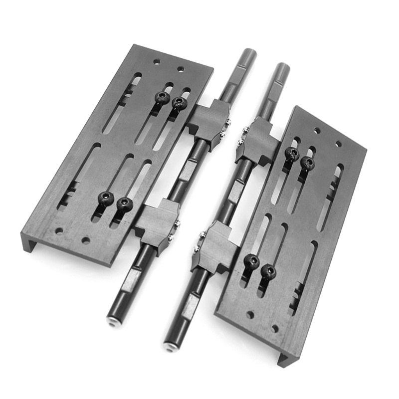 Bàn đạp kim loại màu đen chống trầy xước thông dụng cho TRX4 SCX10 D90 Sturdy