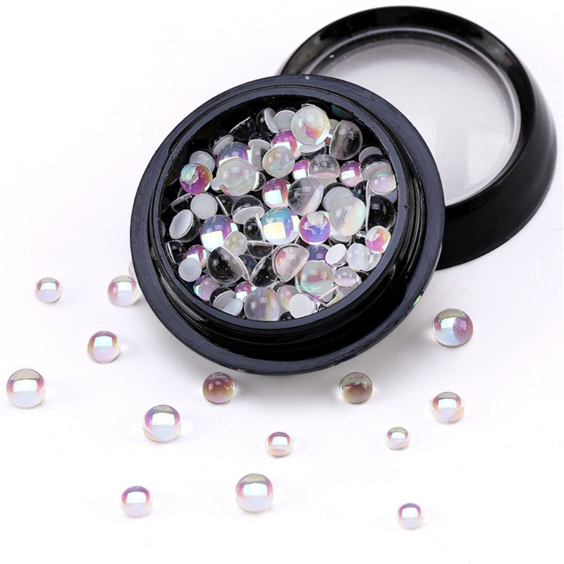 Set 120 Phụ Kiện Kính Trang Trí Móng Tay Nghệ Thuật DIY