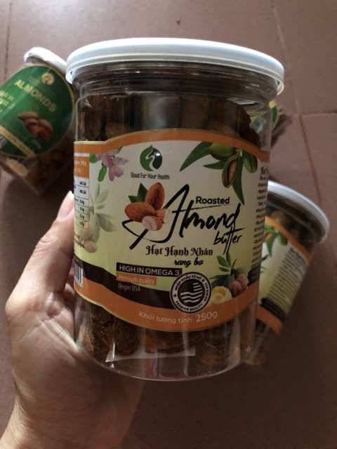 HẠNH NHÂN MỸ 250G