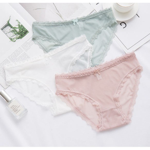 Quần lót cotton Hàn Quốc cute nhiều màu sắc