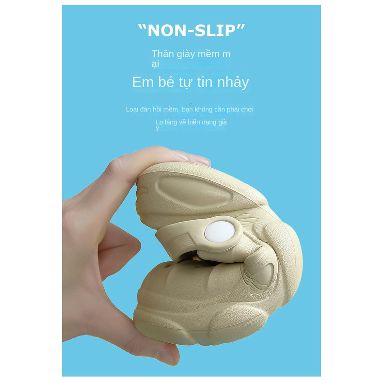 Dép Đi Trong Nhà Tắm Đế Mềm Chống Trượt Thời Trang Mùa Hè Cho Bé Ttc393