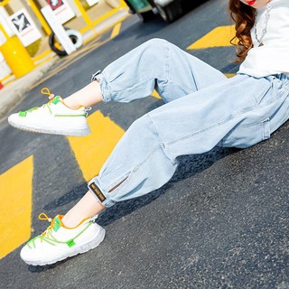 Bộ Đôi # 11- # 11- # 11☒♗♕Quần Jean Thời Trang Xuân Thu 2020 Cho Bé Gái 9-12 - 13-8 Tuổi