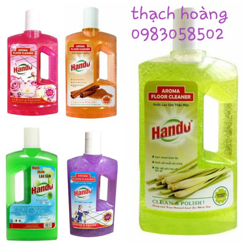 NƯỚC THƠM LAU SÀN HANDO 1L