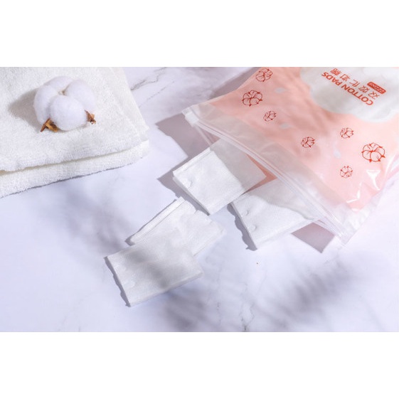 BÔNG TẨY TRANG LITCOTTON 1 BỊCH 222 MIẾNG - MỀM MỊN, DỄ THẤM HÚT GIÁ TỐT