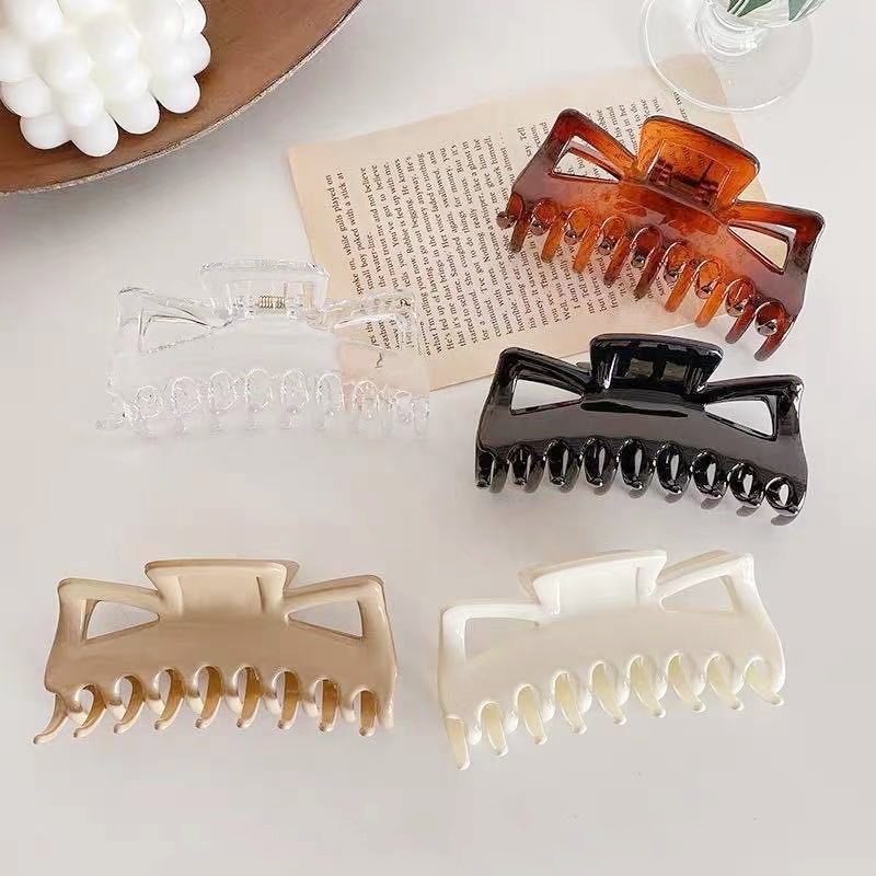 Kẹp Tóc Cá Mập 5Cm*14cm Thiết Kế Đơn Giản Thời Trang Cho Nữ