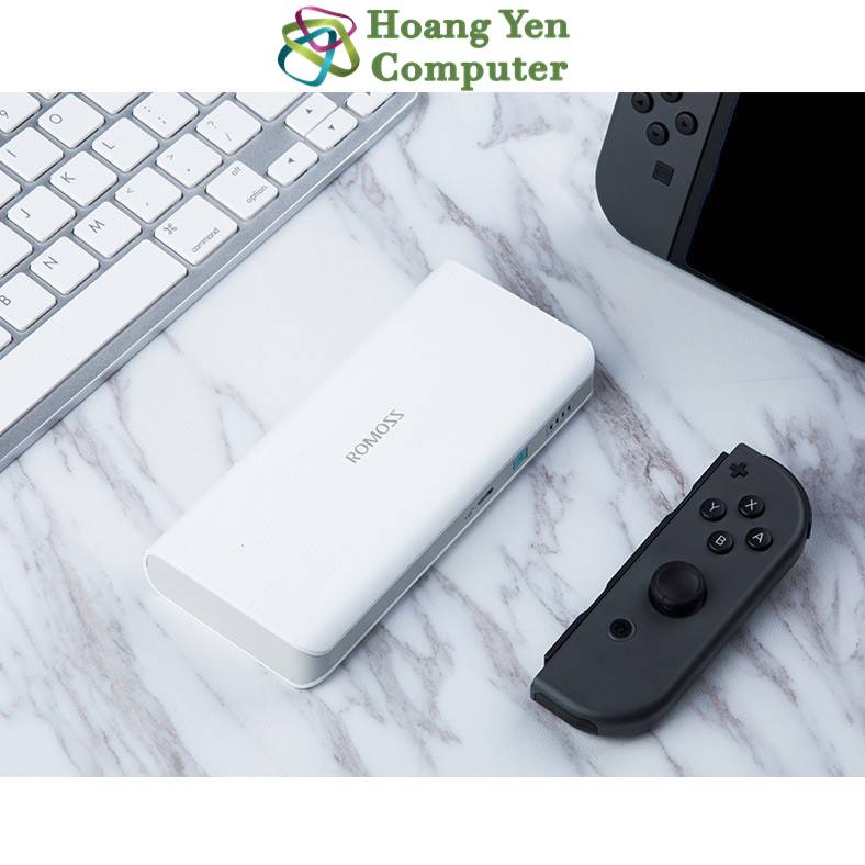 [MẪU MỚI] Sạc Dự Phòng Romoss Sense 4+ 10000Mah (Sạc Nhanh QC3.0 18W, PD 18W) - BH 1 Năm - Hoàng Yến Computer