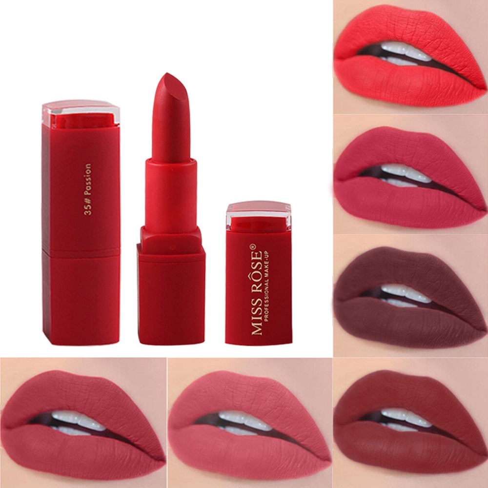 Son môi dạng thỏi hỗ trợ dưỡng ẩm với 6 tông màu hợp thời trang tùy chọn | BigBuy360 - bigbuy360.vn