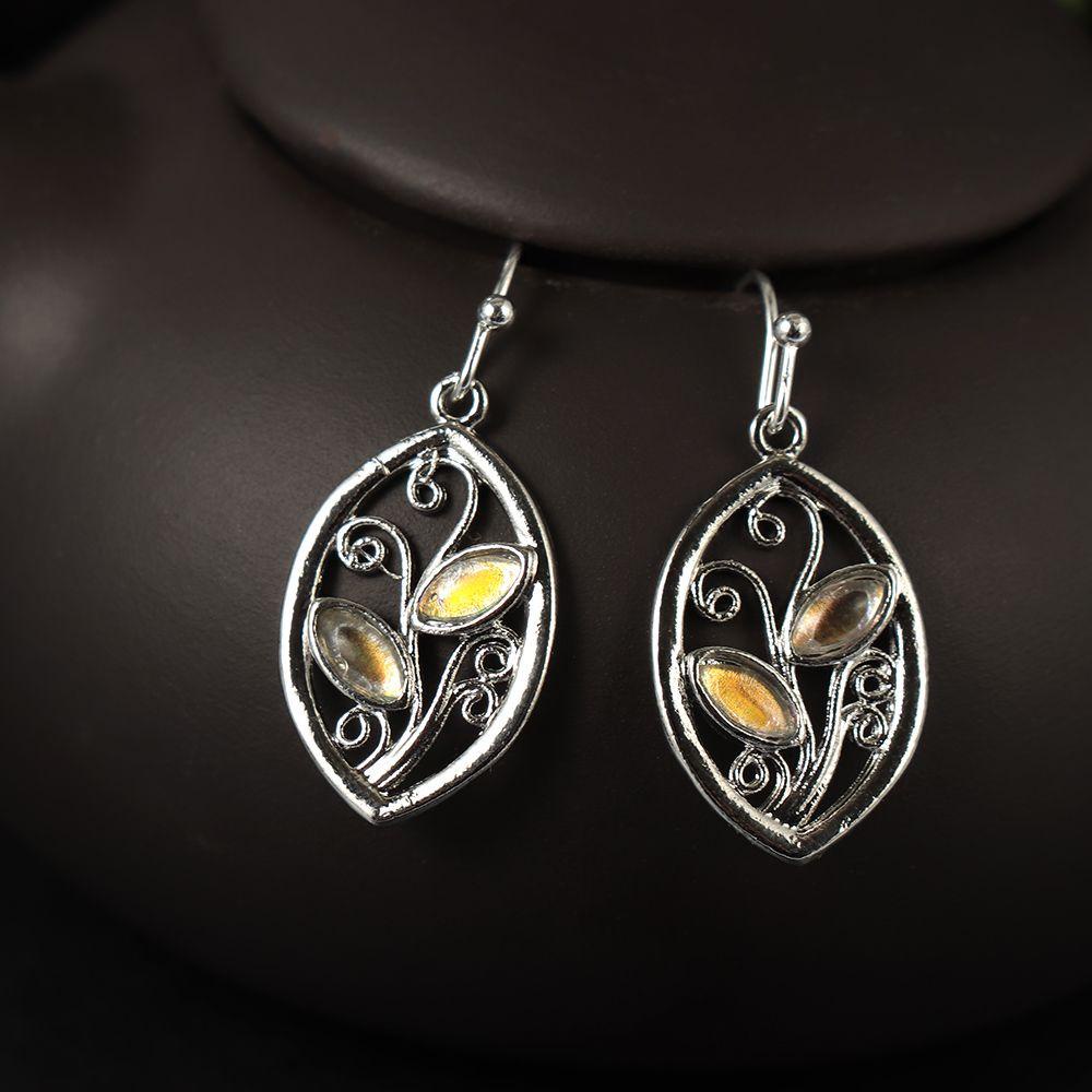 Karen Cầu Vồng|Bông Tai Chiếc Lá Thời Trang Cho Nữ