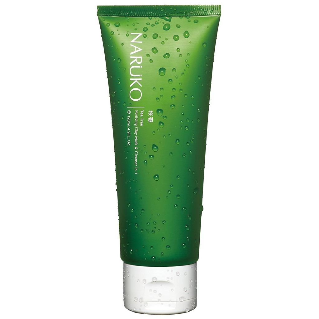Sữa Rửa Mặt Tràm Trà Naruko Tea Tree Purifying Clay Mask &amp; Cleanser 120g