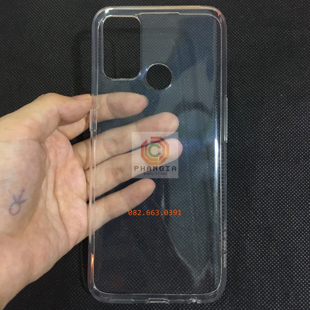 Ốp lưng Oppo A53 dẻo trong suốt siêu bền siêu đẹp