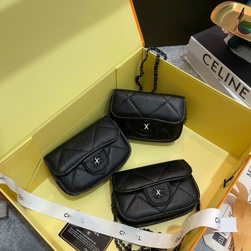 Túi mini đeo chéo CN trần ô hàng loại đẹp giá rẻ đẹp phong cách thời trang hàn quốc (fullbox)