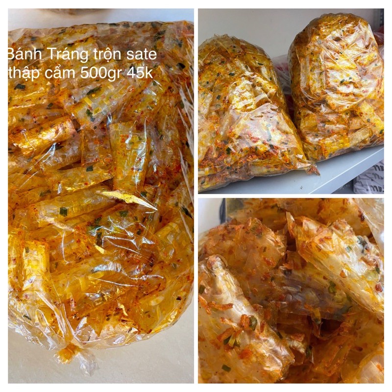 0.5kg Bánh tráng cuộn ống trộn sa tế thập cẩm SIÊU CAY 🌶🌶- chính gốc Tây Ninh!