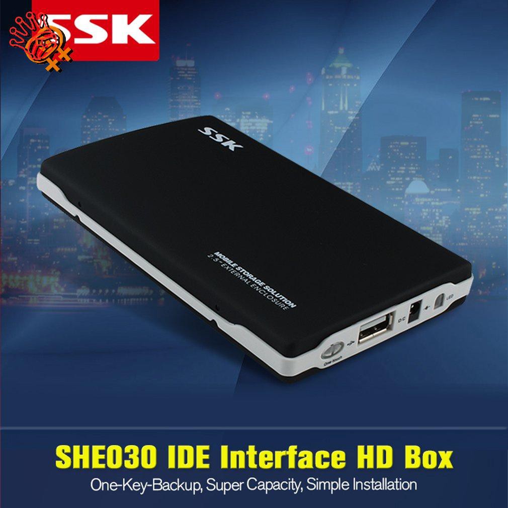 Hộp Đựng Ổ Cứng Ngoài Hdd Kết Nối Usb 2.0 Ssk She030 2.5 Inch | BigBuy360 - bigbuy360.vn