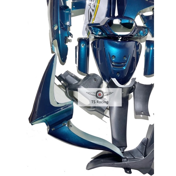 Dàn áo suzuki best xanh nhớt - tặng team 3 lớp