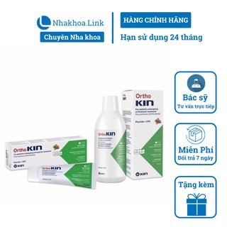 Nước súc miệng dành cho răng niềng Ortho Kin 500ml
