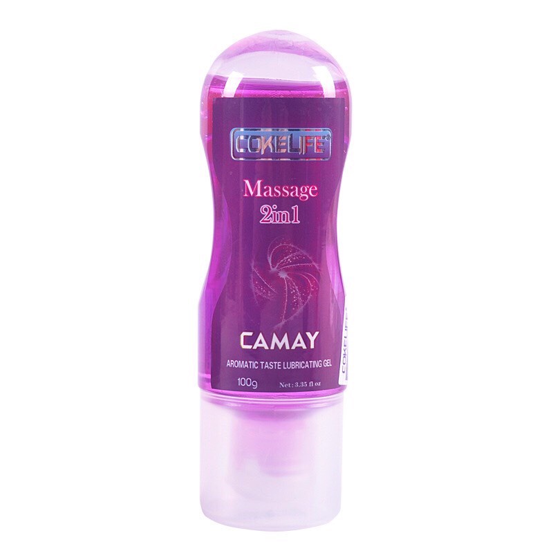 Gel massage bôi trơn 2in1 cokelife hương camay rose flavor 100ml - ảnh sản phẩm 5