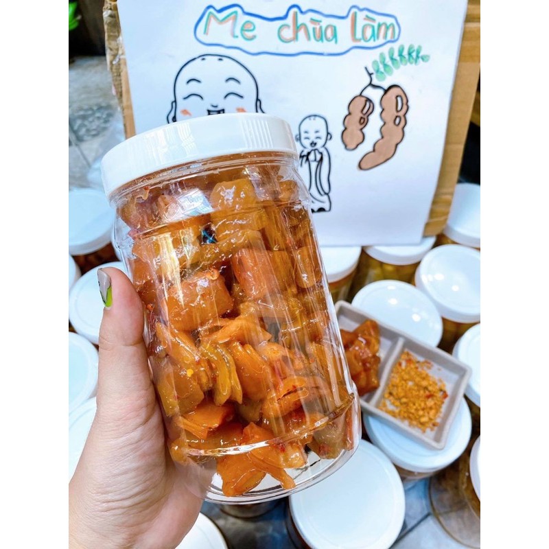 Mứt me ngào hợp vệ sinh