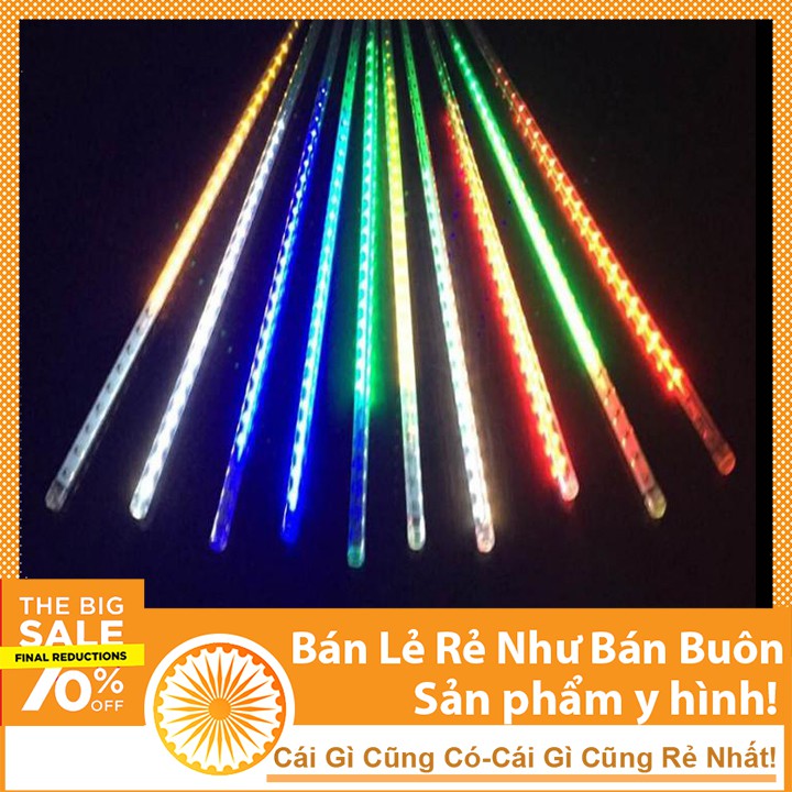 Đèn Led Sao Băng 7 Màu 8 Thanh 50cm