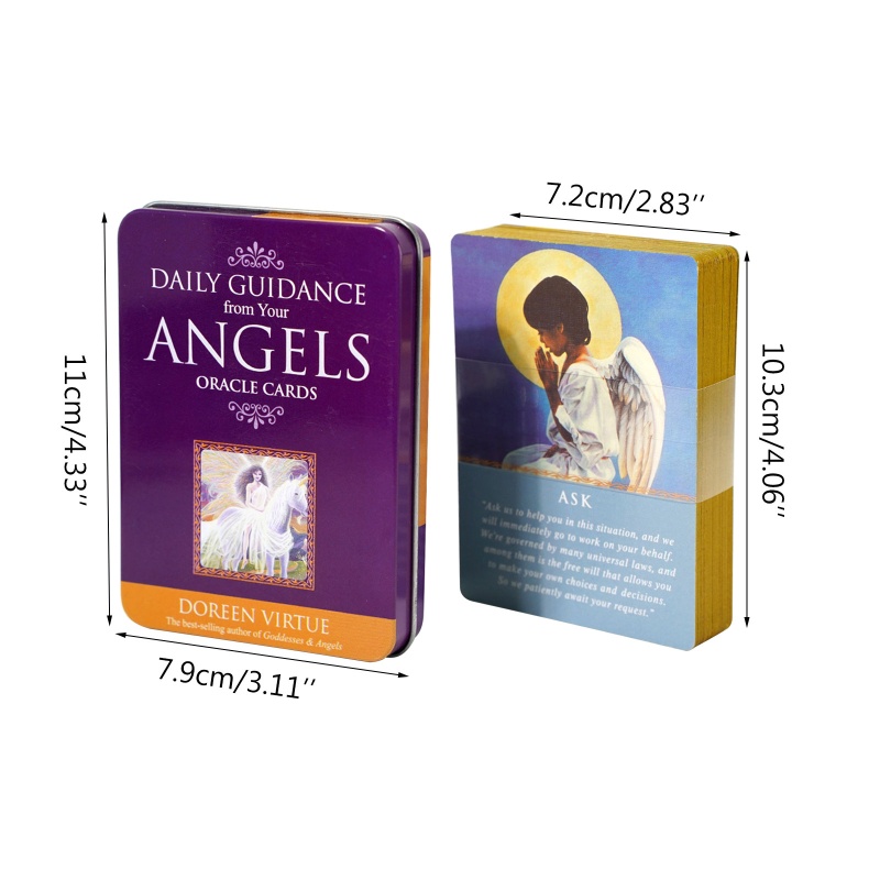 Hộp Sắt Đựng Bài Tarot Oracle Tiện Dụng