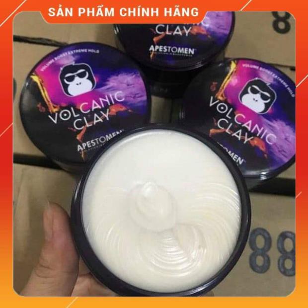 Sáp Vuốt Tóc Nam Apestomen Volcanic Clay Chính Hãng