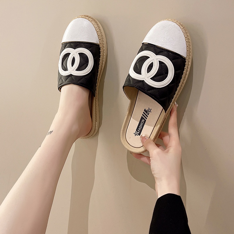 Dép Sandal Hở Ngón Đế Bằng Thời Trang Mùa Hè Cho Nữ