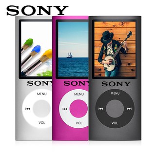 Máy nghe nhạc MP3 Sony 1,8 Inch Chơi nhạc với máy nghe nhạc Fm Radio Máy nghe nhạc Sách điện tử MP3