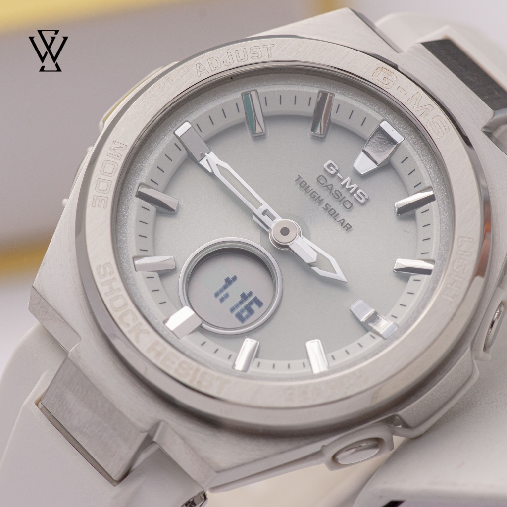 Đồng Hồ Điện Tử Nữ Casio Baby-G WATCHSTORE MSG-S200-7ADR Thiết Kế Mặt Kính Khoáng Kết Hợp Vỏ Thép Không Gỉ
