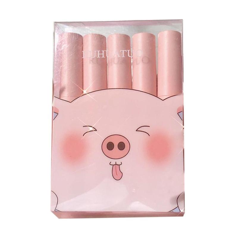 Set 5 Cây Son Lợn Hồng RUHUOTUO Nội Địa Trung | BigBuy360 - bigbuy360.vn