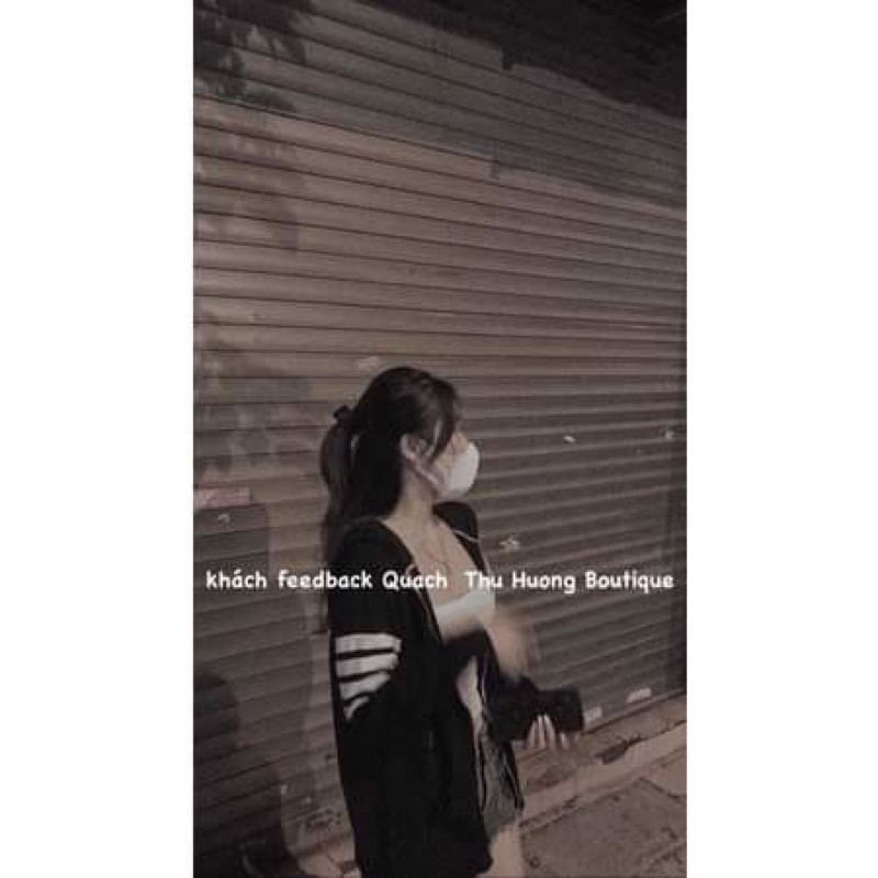 ÁO KHOÁC LEN THOM  - SẴN HÀNG
