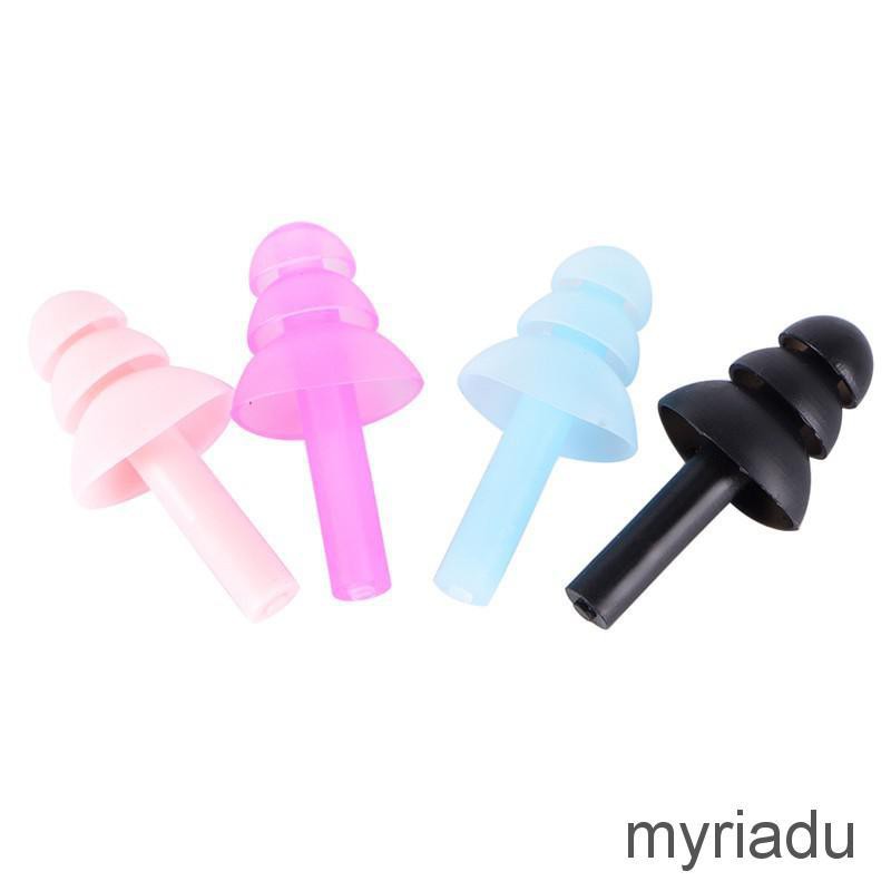 Set 4 Nút Silicone Bịt Tai Chống Tiếng Ồn Tiện Dụng