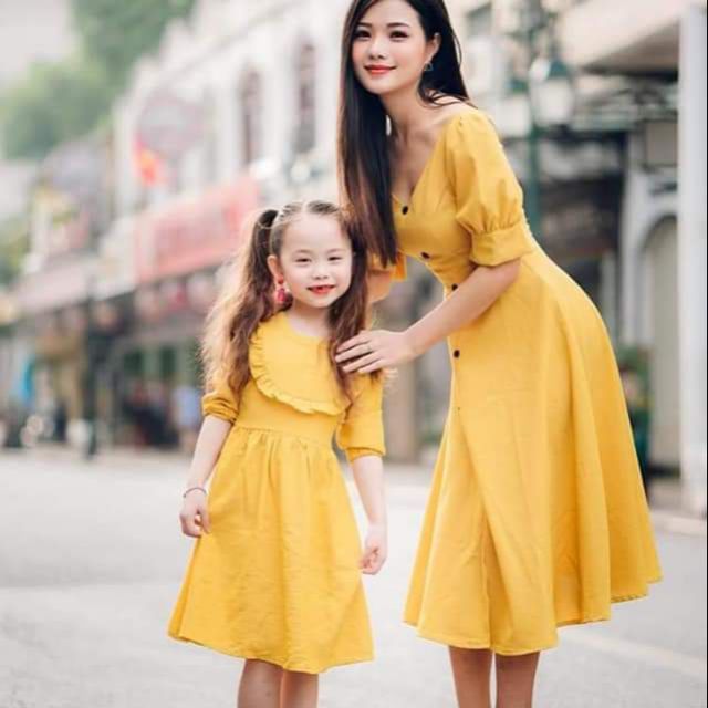 Váy đôi mẹ và bé