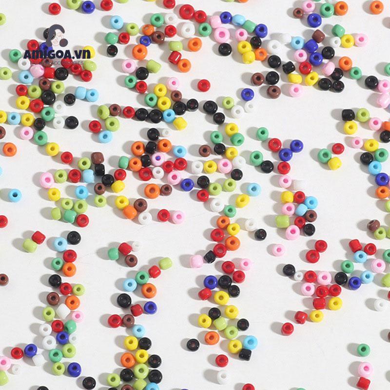 Hạt Cườm Màu Trơn Dùng Làm Kẹp Tóc/Kẹp Tóc/Trang Sức DIY