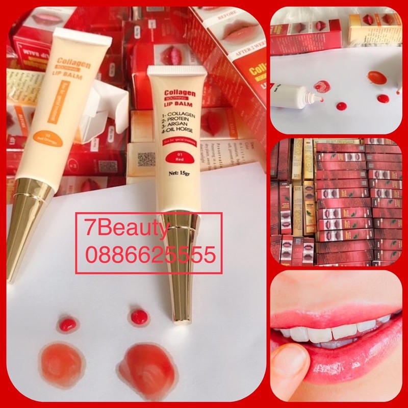 [Combo 5Tuýp]Dưỡng Môi Kích Màu Nhanh Lip Balm Phun Xăm Thẩm Mỹ | BigBuy360 - bigbuy360.vn