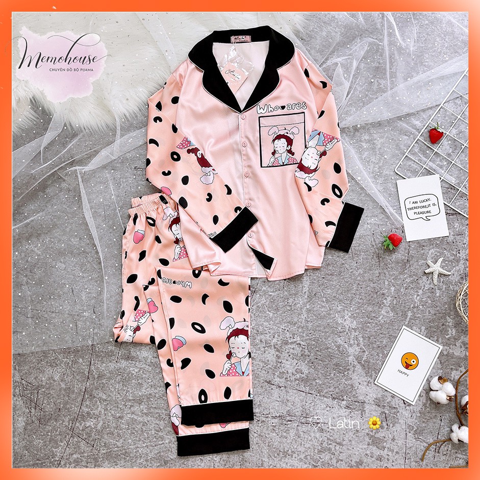 PHẦN 2_Đồ Mặc Nhà Pijama Lụa Latin hàng cao cấp TDQD Freesize - HÀNG THIẾT KẾ