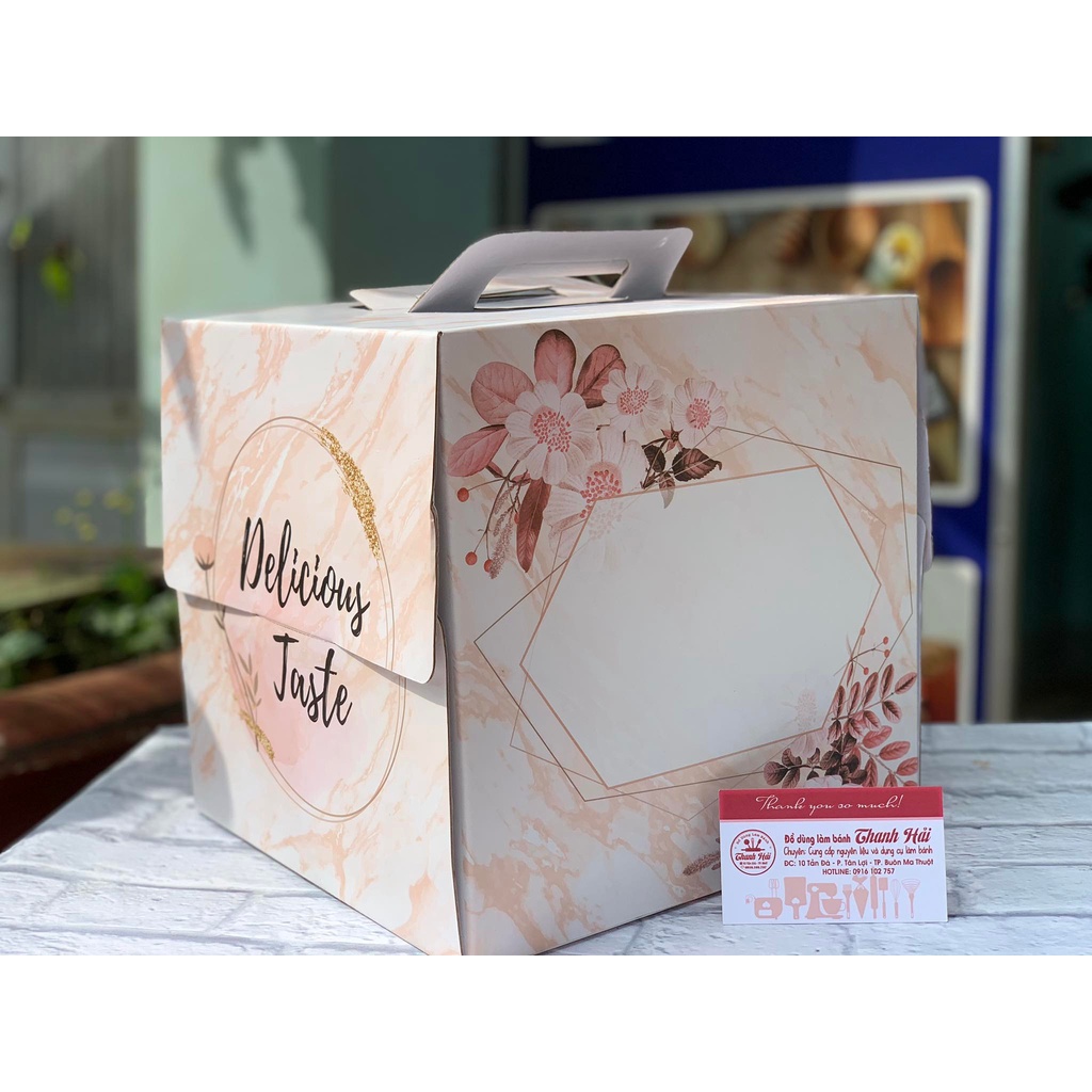 Hộp Bánh Kem CAO 25 cm SIZE 25.