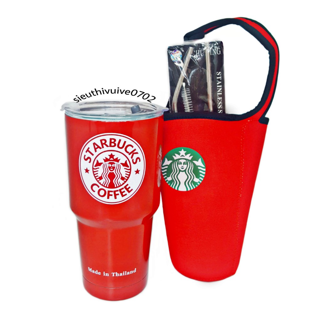 BỘ LY GIỮ NHIỆT STARBUCK 900ML