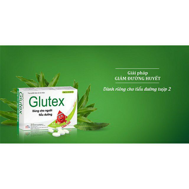 Glutex cho bệnh nhân tiểu đường