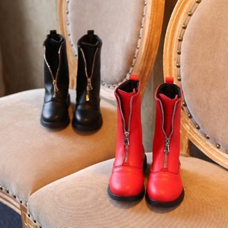 Boot da cao cổ khoá trước cho bé