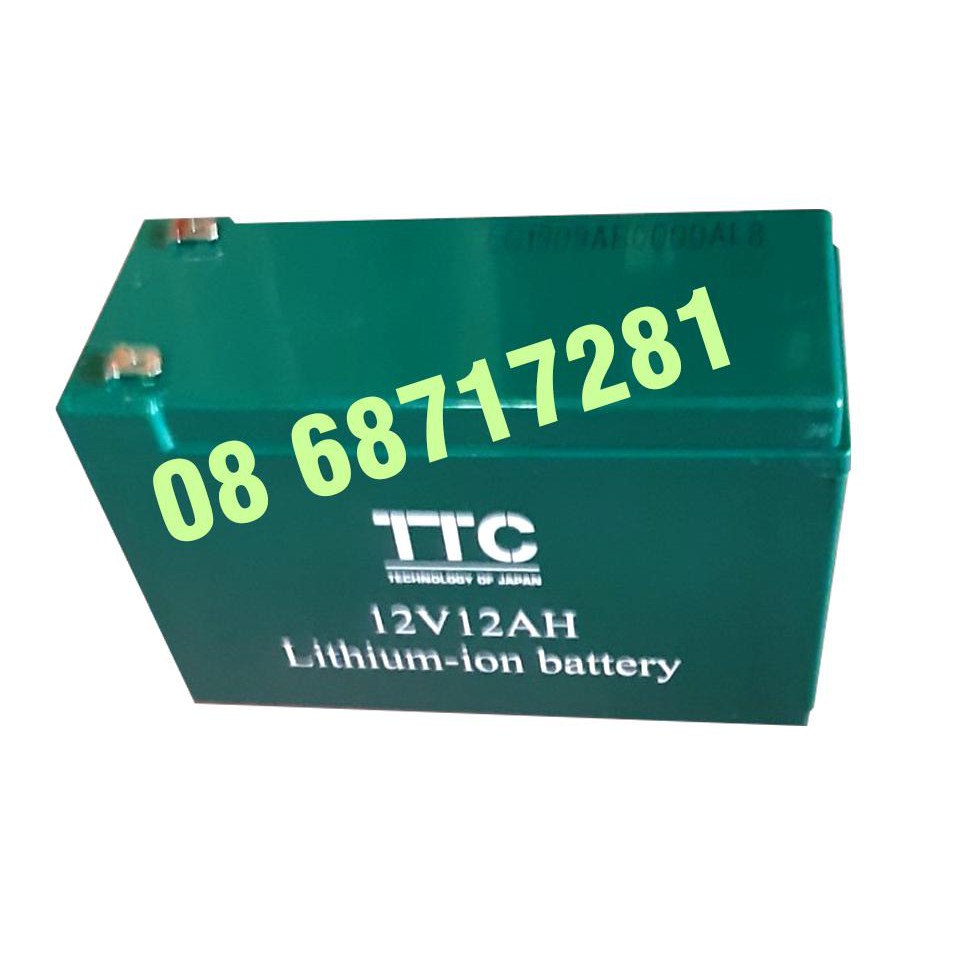 Bình ắc quy TTC Lithium 12V-12AH
