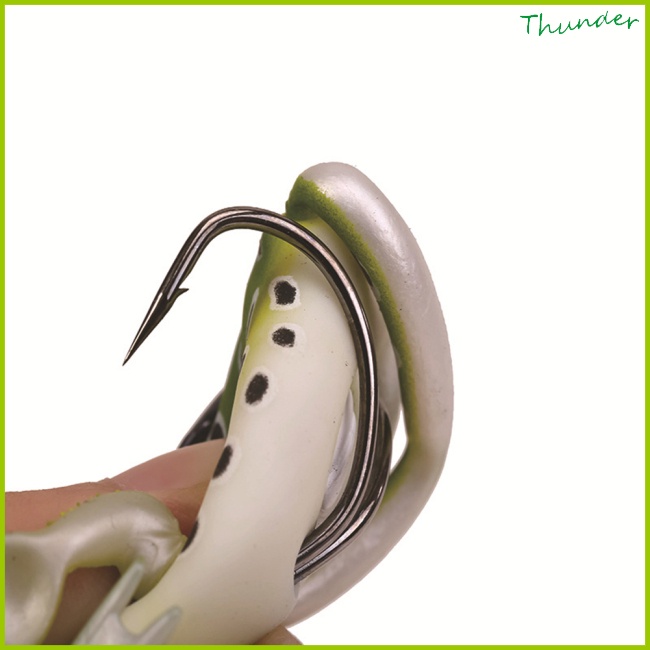 Thunder 6.5cm19g Frog  Lure   Fishing    Lures Artificial Soft Bait Fake Bait Freshwater Fishing Tackle