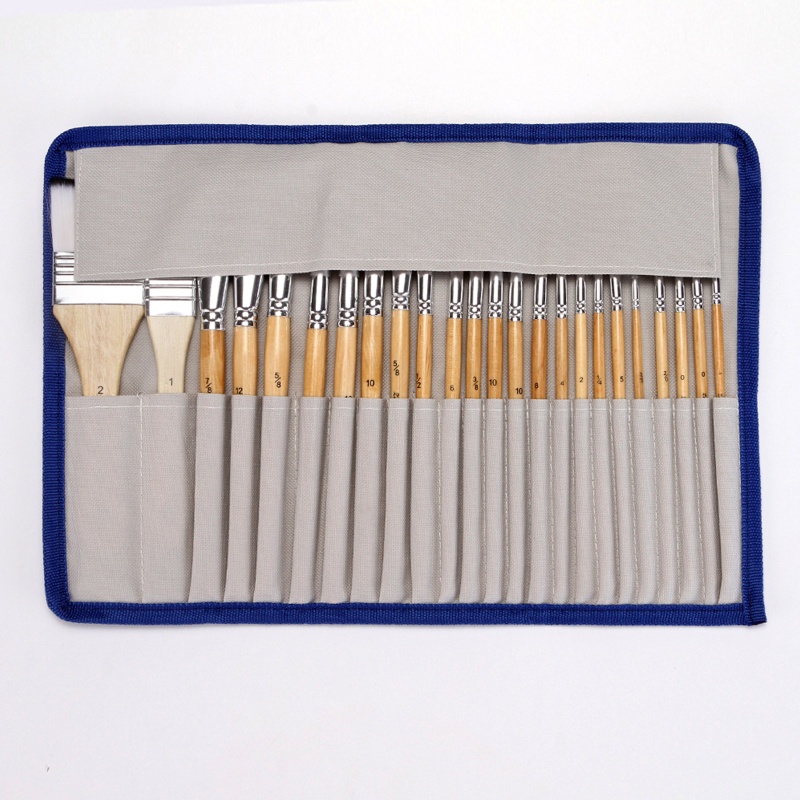 Set 24 Cọ Vẽ Tranh Chuyên Dụng Cho Người Mới Bắt Đầu