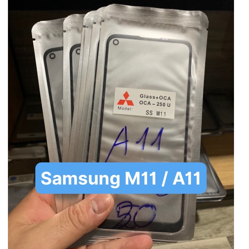 Kính ép màn hình liền keo Samsung M11 / A11