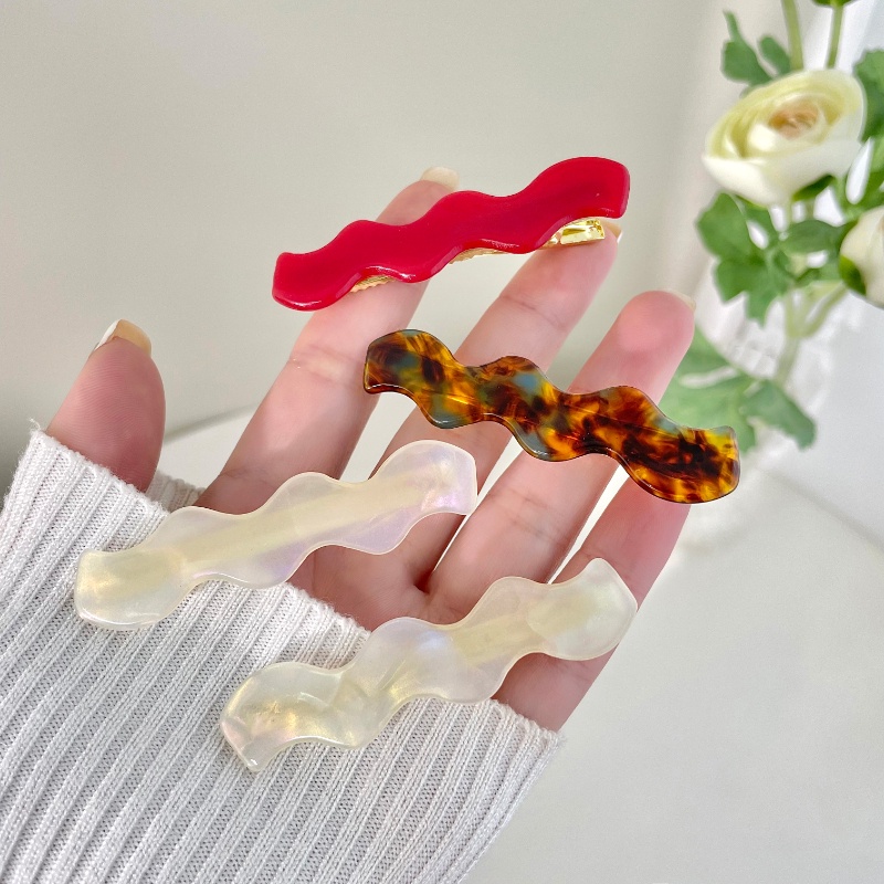 Set 2 Kẹp Tóc Kiểu Dáng Thời Trang Phong Cách Hàn Quốc